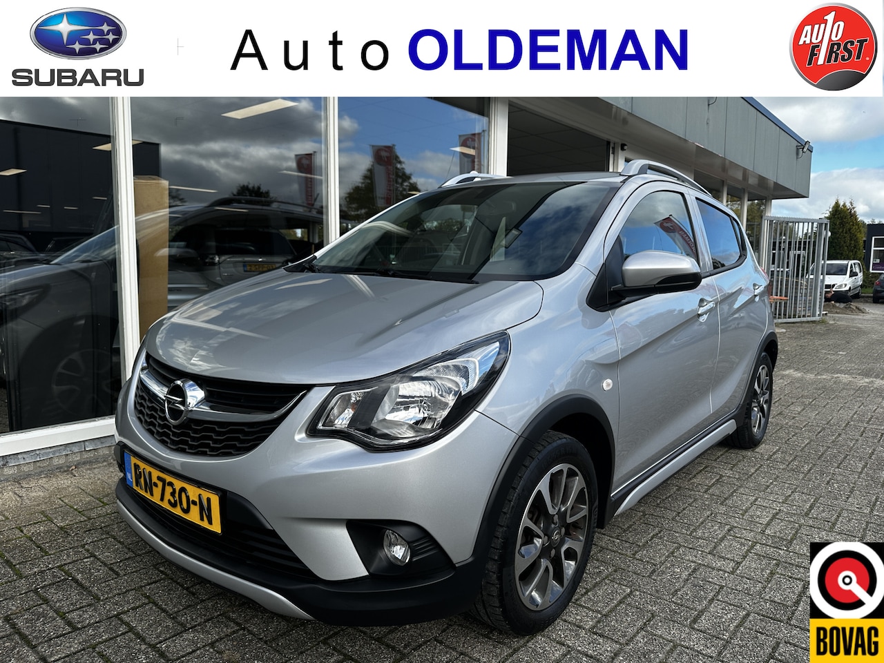 Opel Karl - 1.0 Rocks Online Edition NAVI,CARPLAY,CRUISE,LICHTMETAAL - AutoWereld.nl