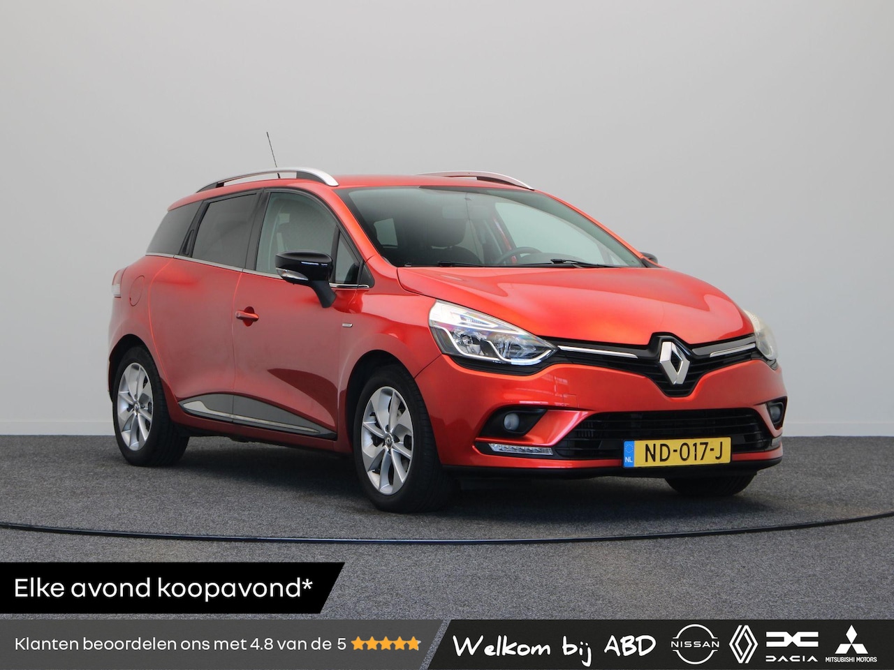 Renault Clio Estate - TCe 90pk Limited | Eerste Eigenaar | Volledig Dealer onderhouden | Navigatie | Parkeersens - AutoWereld.nl