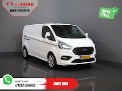 Ford Transit Custom - 2.0 TDCI 170 pk Aut. L2 Sport BPM VRIJ Bi-Xenon/ Leder/ D.B. Riem VV./ Elek.stoel/ Stoelve