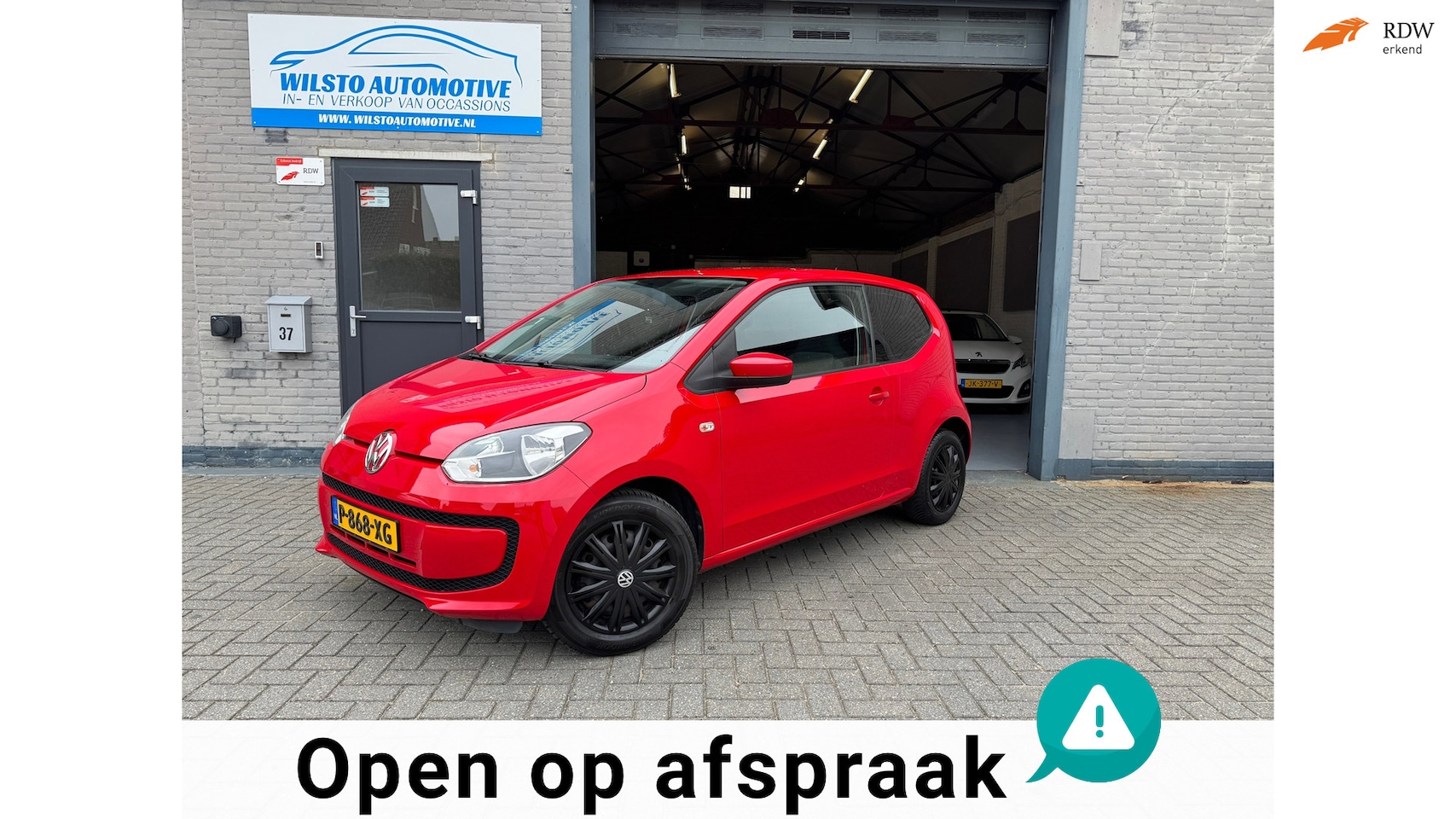 Volkswagen Up! - 1.0 take up! *Airco*Rijklaar*Garantie*Historie - AutoWereld.nl