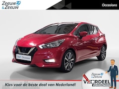 Nissan Micra - 0.9 IG-T N-Connecta * 1e Eigenaar * Dealer Onderhouden * Navigatie * Cruise Control * LM V