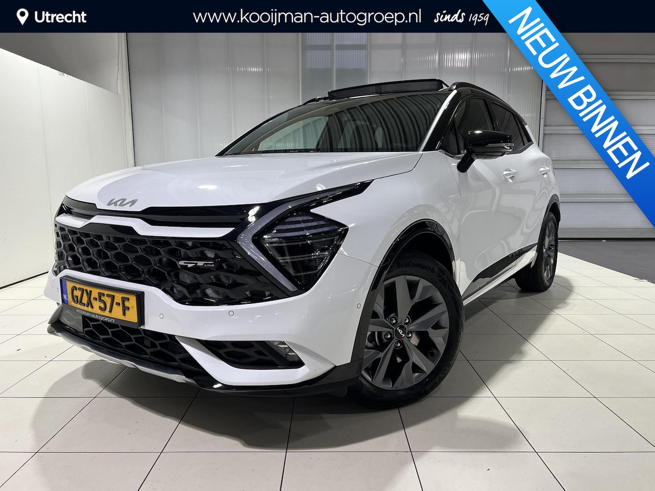 Kia Sportage - 1.6 T-GDi Hybrid GT-PlusLine NL auto, Apple Carplay/Android Auto, Schuif / kantel dak, Nav - AutoWereld.nl