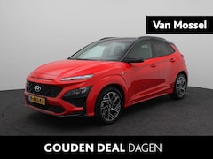 Hyundai Kona - 1.0 T-GDI N Line | Navigatie | Achteruitrijcamera | Stoelverwarming + verkoeling | ALL Sea