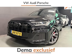 Audi Q7 - 60 TFSI e quattro 462PK 3X S-LINE BLACK-LINE PANO/DAB/M-STOELEN/SFEERVERL/B&O/CARPLAY/V-CO