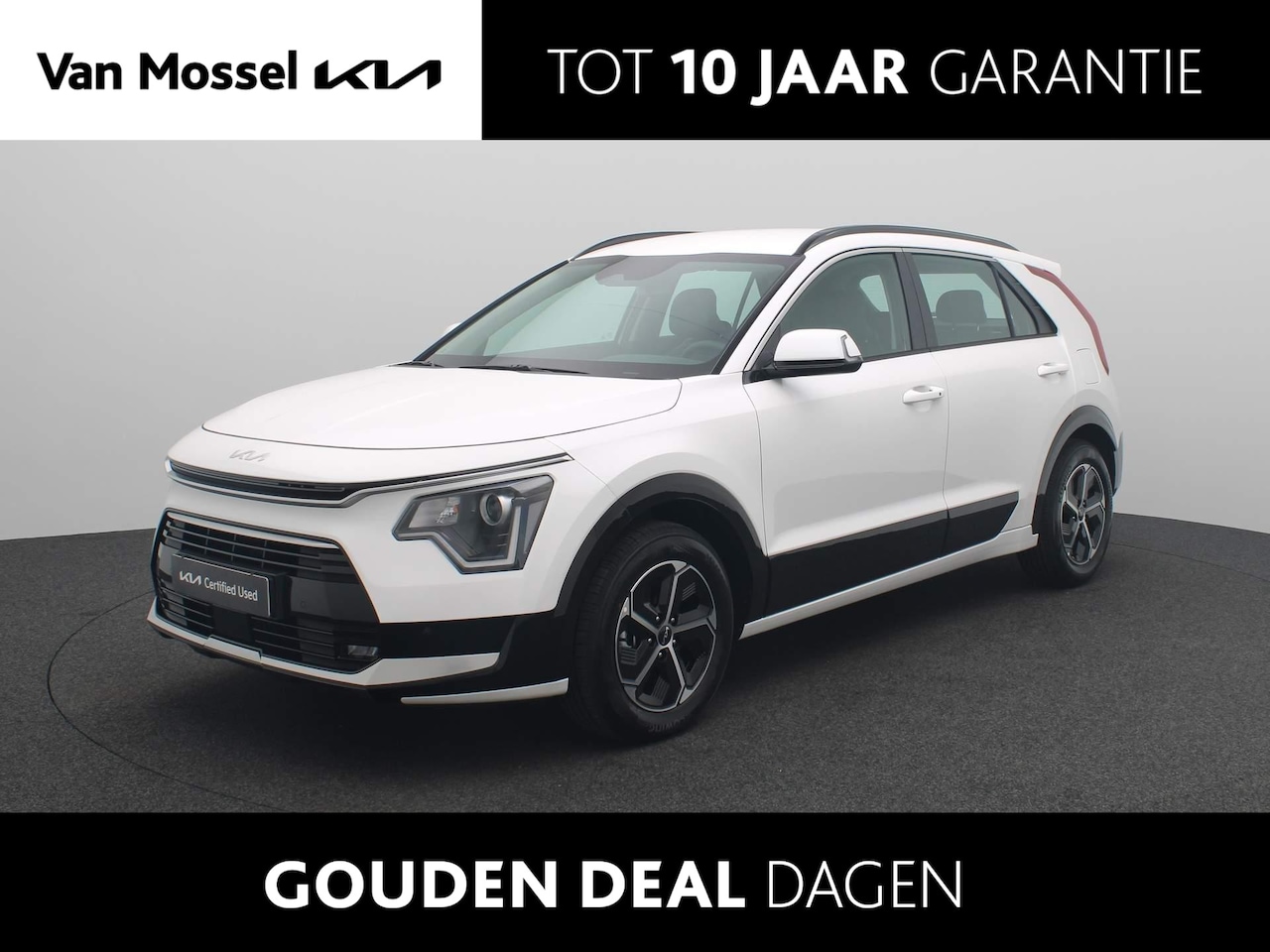 Kia Niro - 1.6 GDi Hybrid DynamicLine | Navigatie | Climate Control | Lm velgen | Parkeersensoren | C - AutoWereld.nl