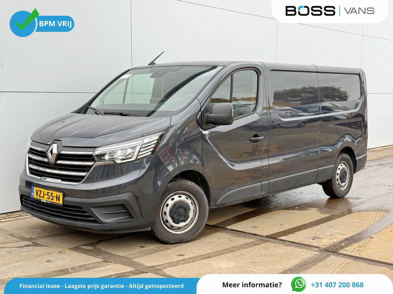 Renault Trafic - 2.0 DCI 150PK L2H1 LED Airco Cruise Control Carplay Trekhaak Parkeersensoren Lat betimmeri - AutoWereld.nl