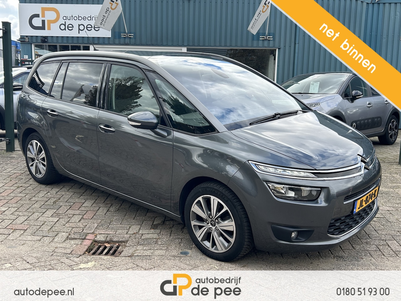 Citroën Grand C4 Picasso - 1.2 PureTech Business 7-persoons GARANTIE/CLIMA/CRUISE/NAVI/CAMERA/TREKHAAK rijklaarprijs! - AutoWereld.nl