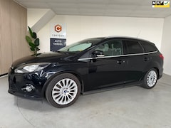Ford Focus Wagon - 1.6 EcoBoost Titanium Airco, Leder, Trekhaak, LMV