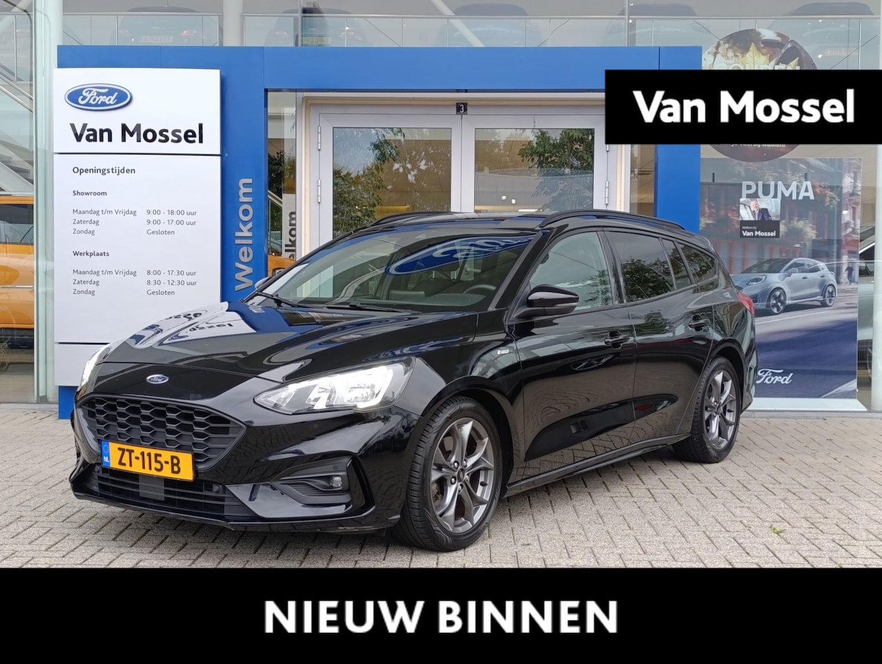 Ford Focus Wagon - 1.0 EcoBoost Titanium Business | ST-Line | Automaat | Stoel/stuur voorruitverwarming - AutoWereld.nl