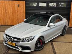 Mercedes-Benz C-klasse - AMG 63S | 510 pk | Pano | Mat Zilvergrijs | NL Auto NAP | Dealer onderhouden |