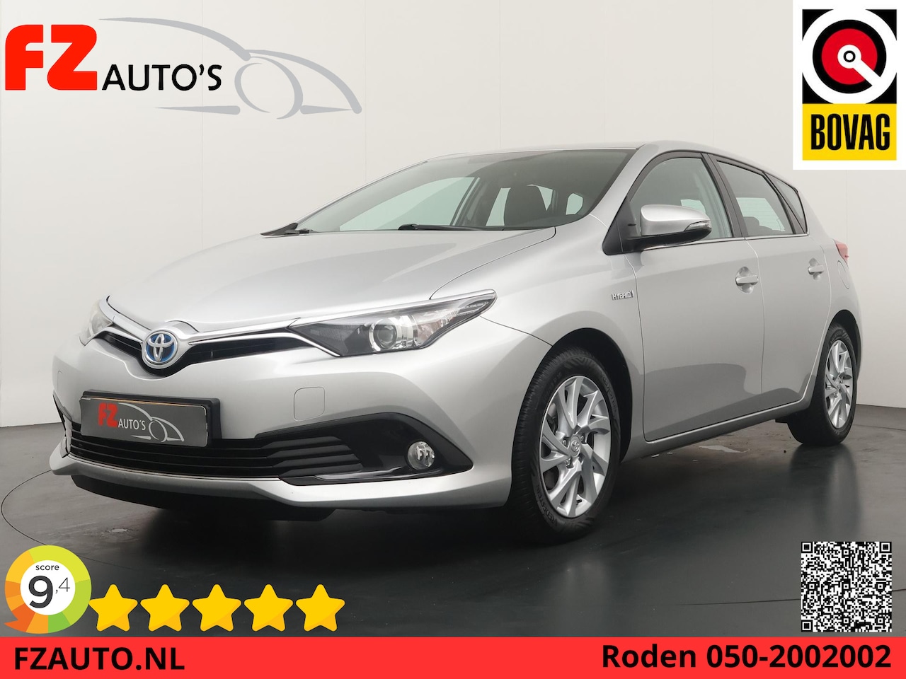 Toyota Auris - 1.8 Hybrid Aspiration - Navigatie - Trekhaak - Cruise Control - AutoWereld.nl