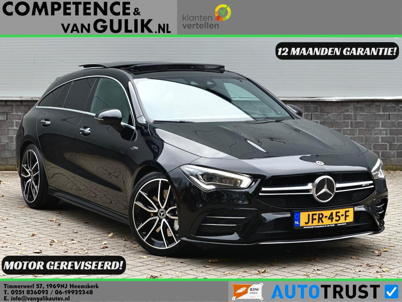 Mercedes-Benz CLA-klasse Shooting Brake - AMG 35 4MATIC Premium Plus | Motor gereviseerd | Panorama | Memory | BTW | - AutoWereld.nl