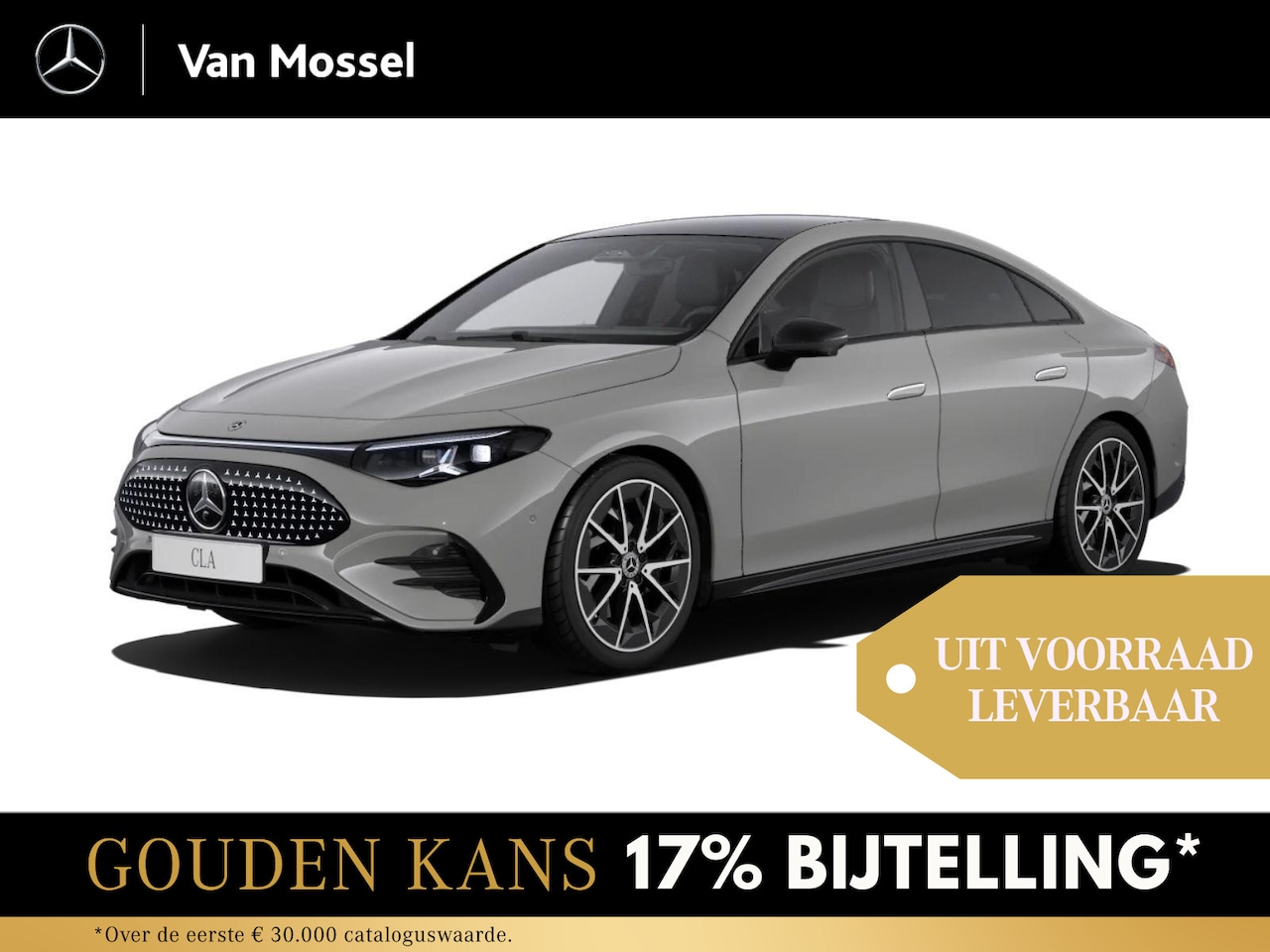 Mercedes-Benz CLA-Klasse - 250+ Launch Edition 85 kWh AMG Line / Panoramadak / 19-inch AMG velgen / Night-pakket - AutoWereld.nl