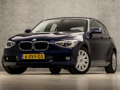BMW 1-serie - 116i Luxury Automaat (4 CILINDER, LOGISCH NAP, NAVIGATIE, DEALER ONDERHOUDEN, XENON, LEDER