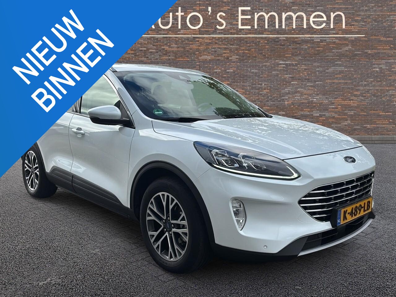 Ford Kuga - 2.5 PHEV Titanium X ECC LMV NAVI - AutoWereld.nl