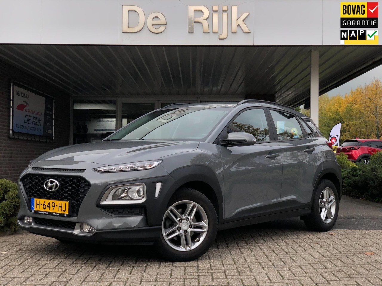 Hyundai Kona - 1.0 T-GDI Comfort | Navi, Cruise, Clima, DAB, Camera, Carplay/Android | Goed Onderhouden! - AutoWereld.nl
