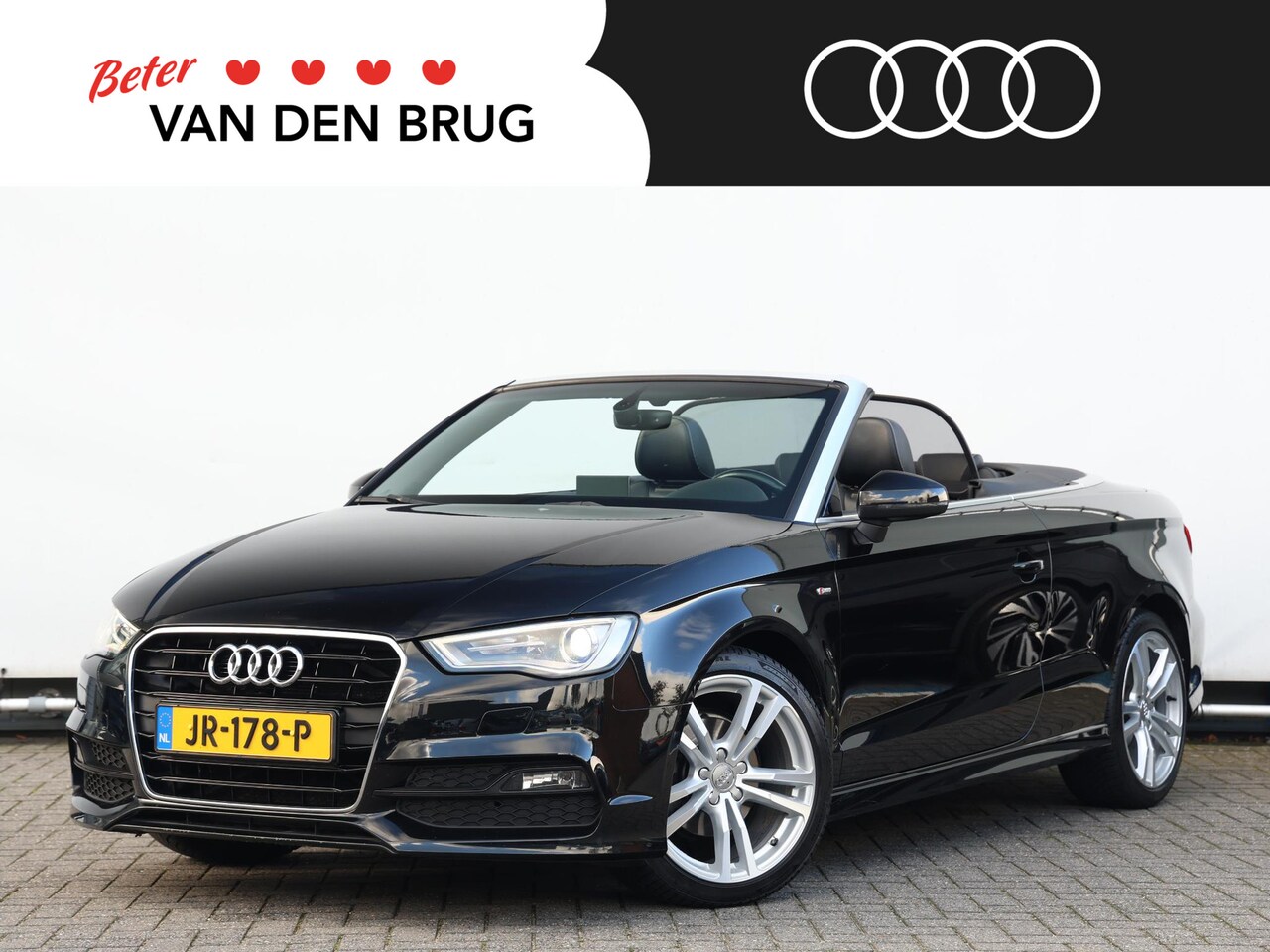 Audi A3 Cabriolet - 1.4 TFSI CoD Ambition Sport Edition | Automaat | Leder bekleding | Stoel- & nekverwarming - AutoWereld.nl