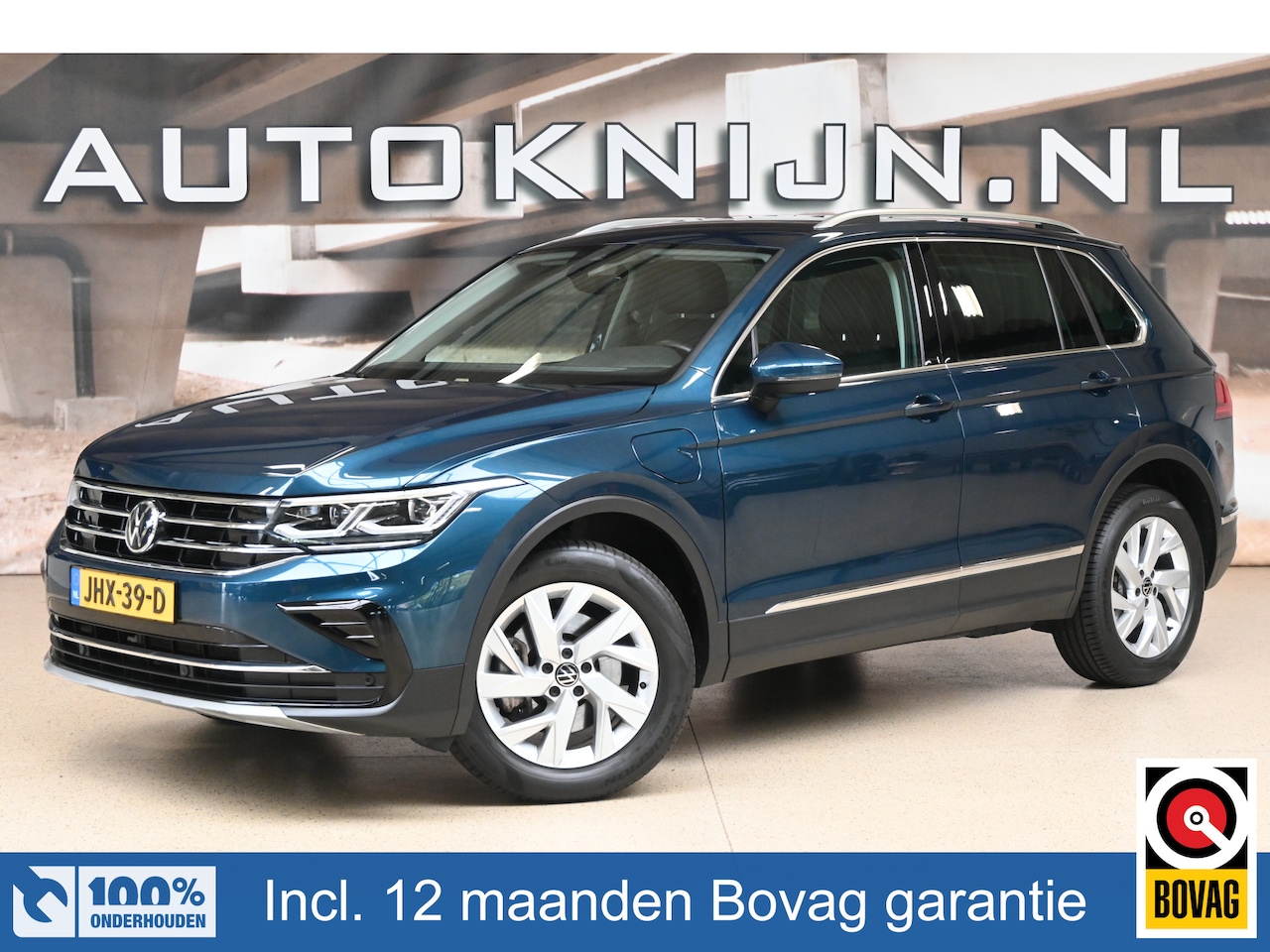 Volkswagen Tiguan - 1.4 TSI eHybrid 245pk Elegance | Leder | Elek. stoelen + memory | Elek. klep | 100% (Deale - AutoWereld.nl