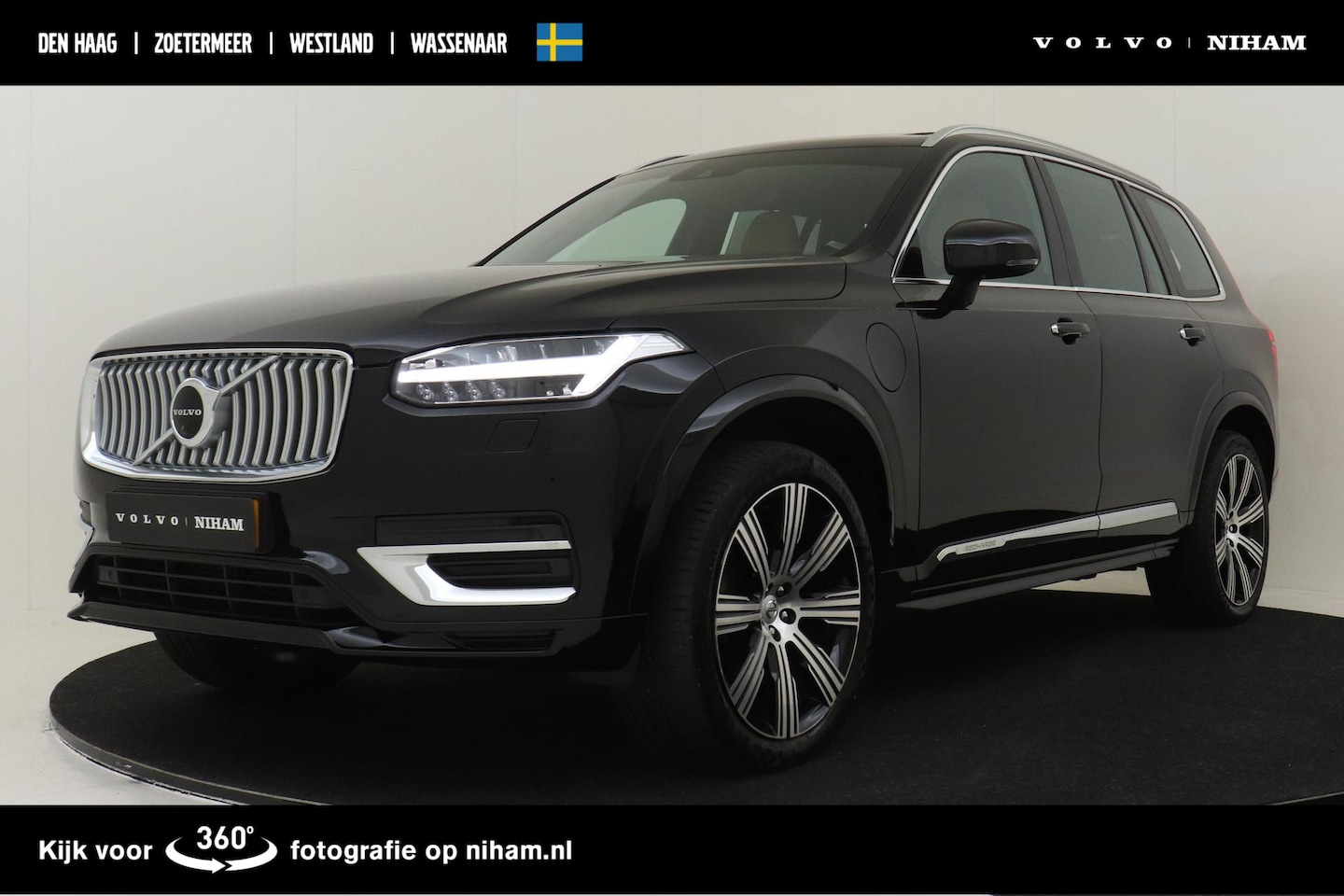 Volvo XC90 - T8 RECHARGE AWD INSCRIPTION EXCLUSIVE -PANO.DAK|360°CAM|BOWERS&WILKINS|LUCHTVERING|GEVENT. - AutoWereld.nl
