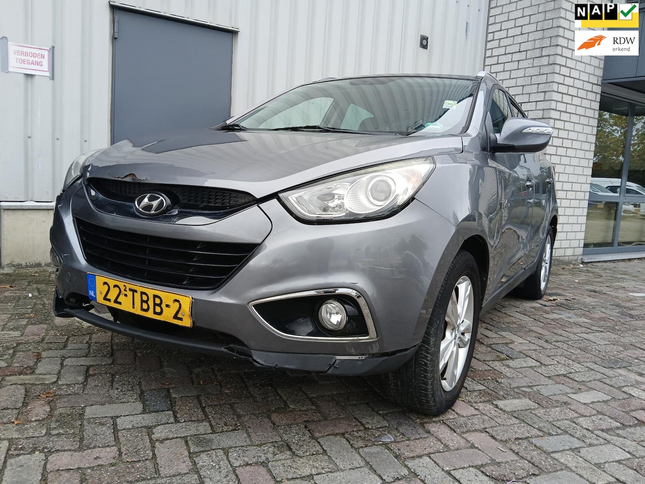 Hyundai ix35 - 1.6i GDI Business Edition MOTOR SCHADE!! - AutoWereld.nl