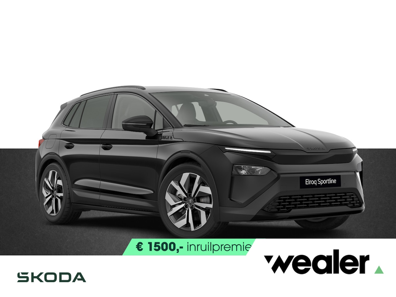 Skoda Elroq - 85 Sportline Elektromotor 286 PK Trekhaak | 20" Lichtmetalen velgen | Clever Pakket | - AutoWereld.nl