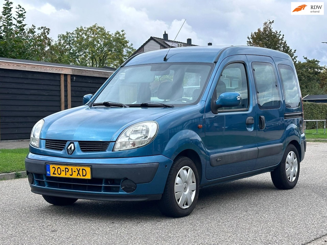 Renault Kangoo - 1.6-16V Privilège Airco*5 Zits*Distributieriem VV*Trekhaak*NAP*Dealer onderhouden*Elektris - AutoWereld.nl