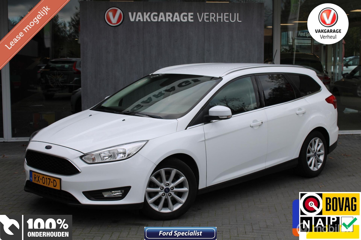 Ford Focus Wagon - 1.0 Edition|125Pk|Trekhaak|Navi|Boekjes|Nap - AutoWereld.nl
