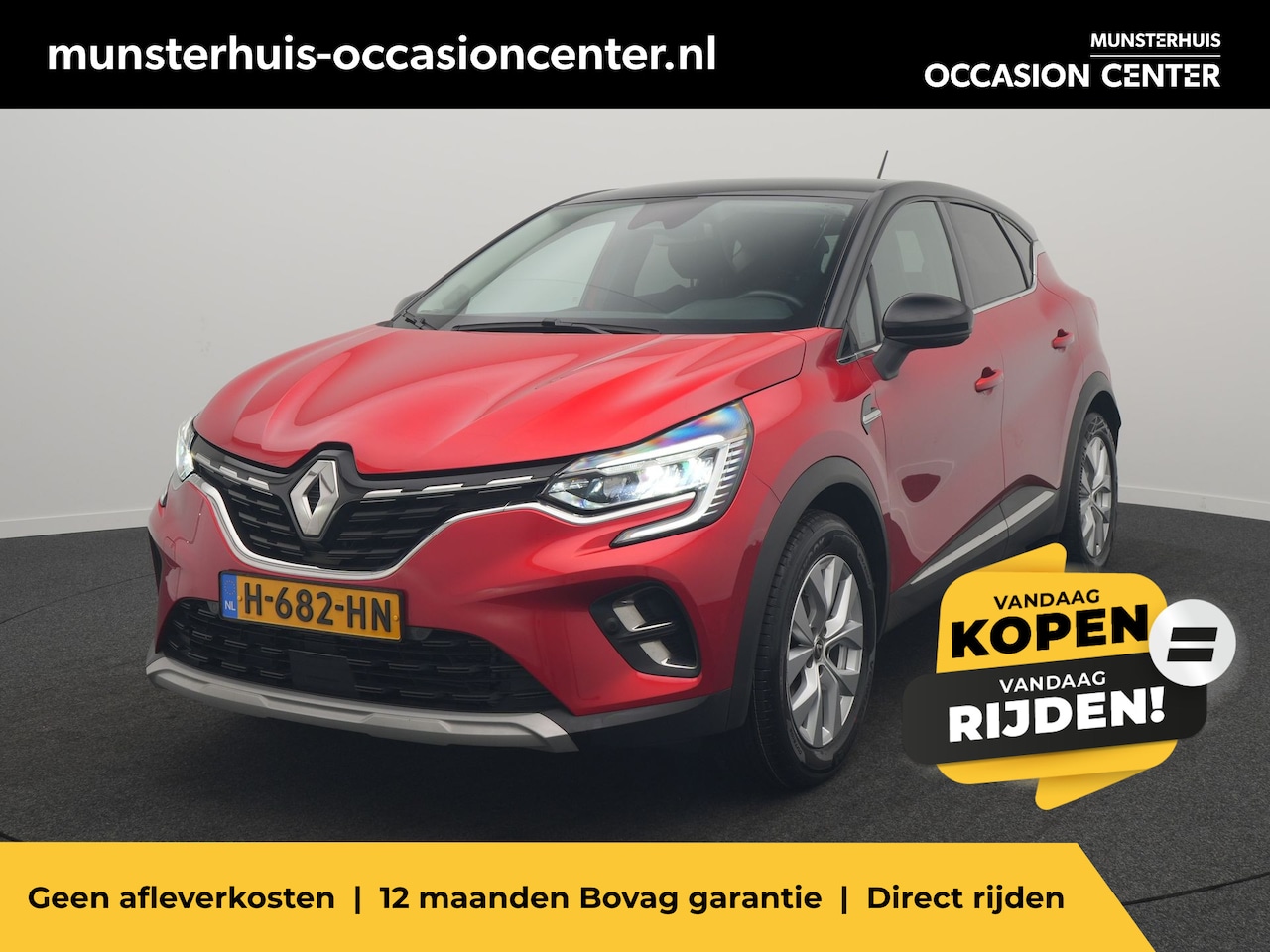 Renault Captur - TCe 100 Intens - RIJKLAARPRIJS - Achteruitrijcamera - Cruise Control - Trekhaak - AutoWereld.nl