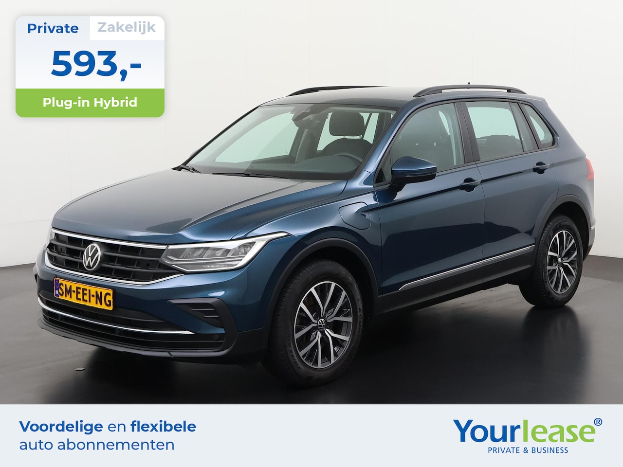 Volkswagen Tiguan - 1.4 TSI eHybrid Life Plug-in | All-in 593,- Private Lease | Direct uit voorraad - AutoWereld.nl