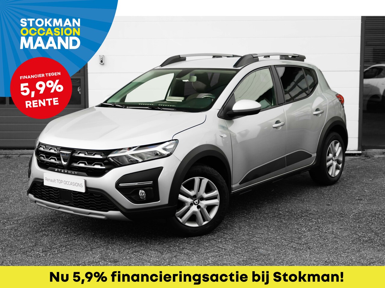 Dacia Sandero Stepway - 1.0 TCe 90 PK Comfort | trekhaak | ECC | Camera achter |  | incl. Bovag rijklaarpakket met - AutoWereld.nl