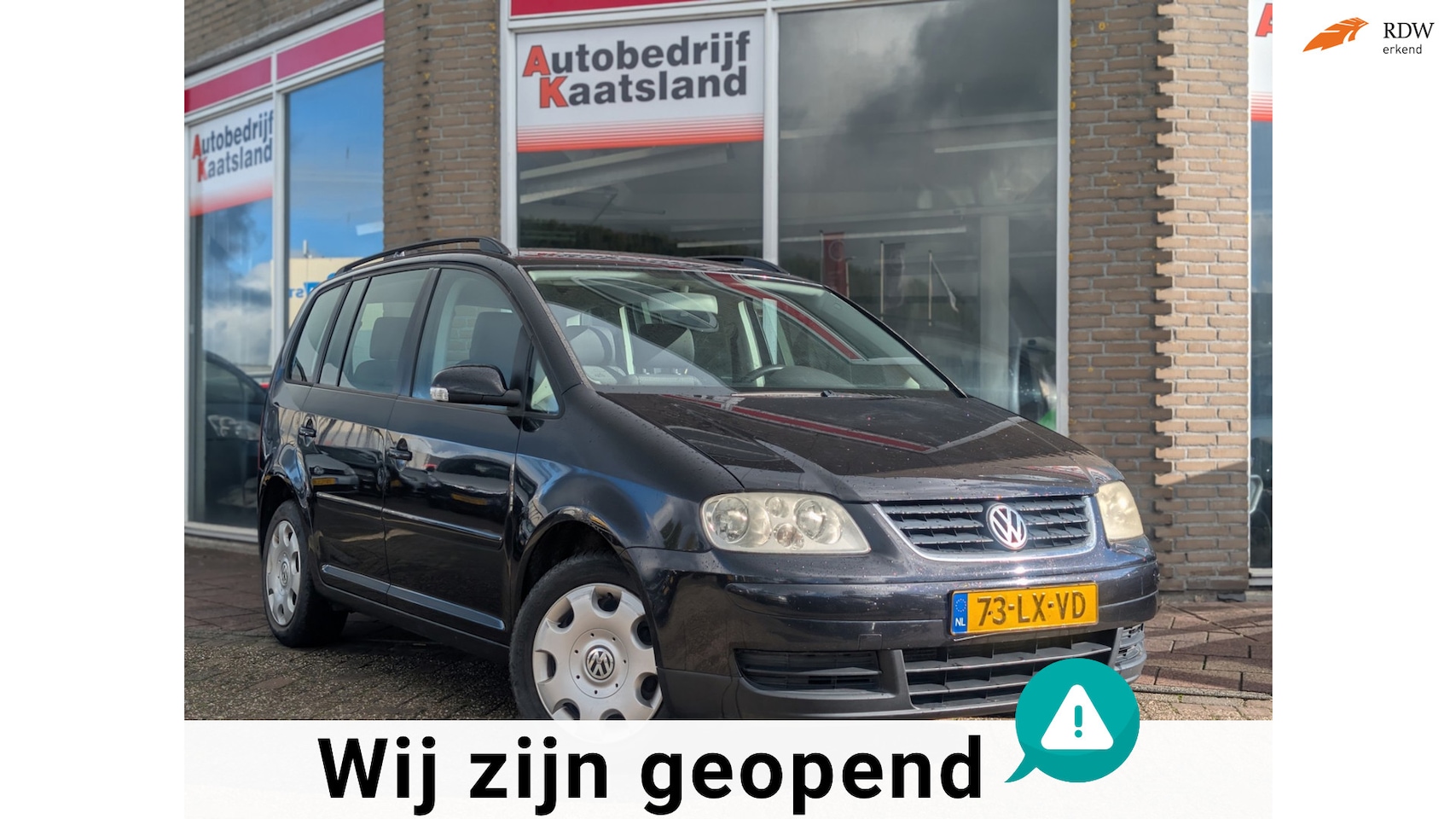 Volkswagen Touran - 1.6-16V FSI Trendline - Airco - Cruise - Trekhaak - AutoWereld.nl