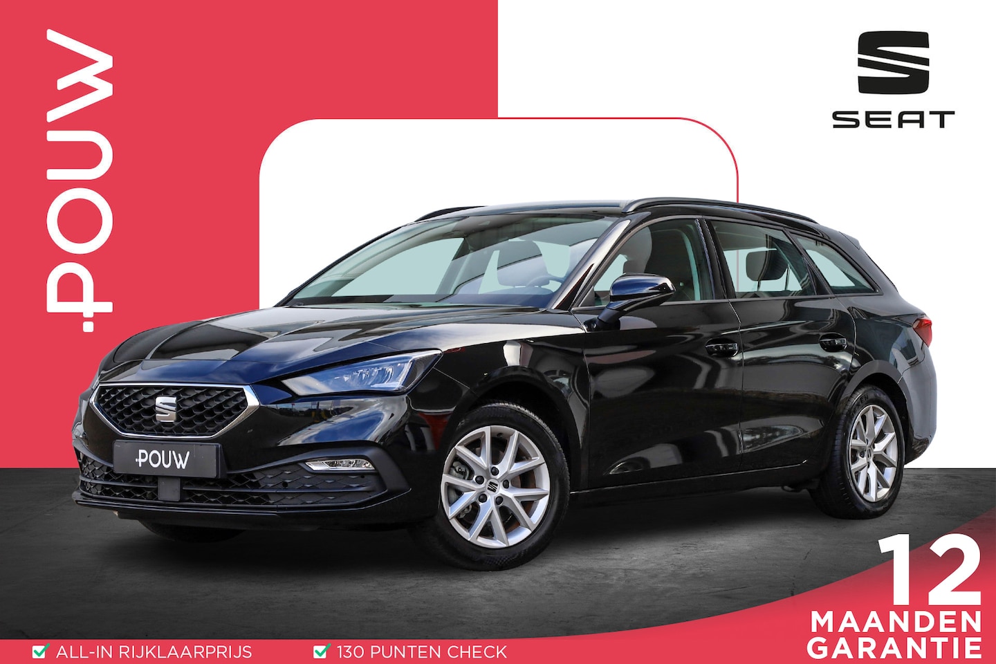 SEAT Leon Sportstourer - 1.0 TSI Reference | DAB | Cruise Control | App-Connect - AutoWereld.nl