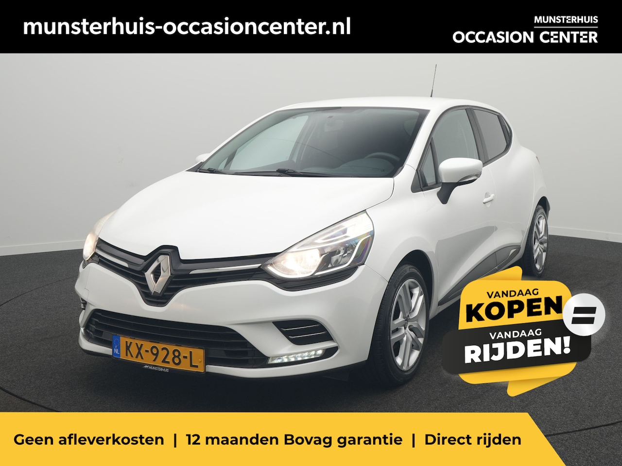 Renault Clio - dCi 90 Zen - RIJKLAARPRIJS - Airco - Cruise Control - DAB - AutoWereld.nl