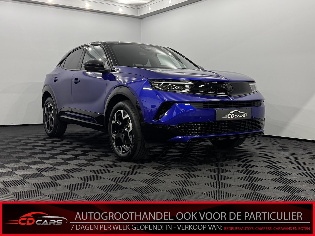 Opel Mokka - 1.2 Turbo GS Line Hybride Nieuw Model Half leder, Navi, Camera, Winterpakket, Keyless star - AutoWereld.nl