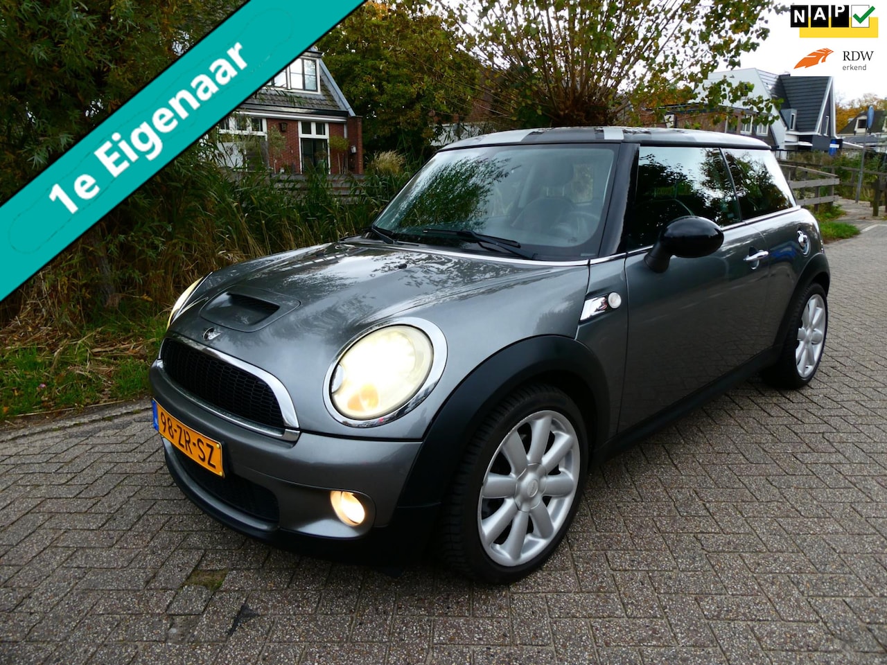 MINI Cooper S - Mini 1.6 Chili 174pk 1e eigenaar Clima Leder Xenon - AutoWereld.nl