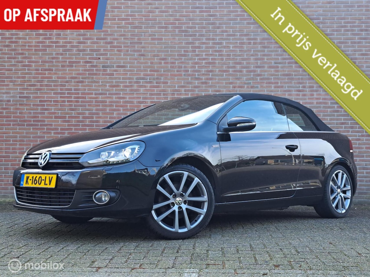 Volkswagen Golf Cabriolet - 1.4 TSI/LOUNGE/NAVI/STOELVERW! - AutoWereld.nl