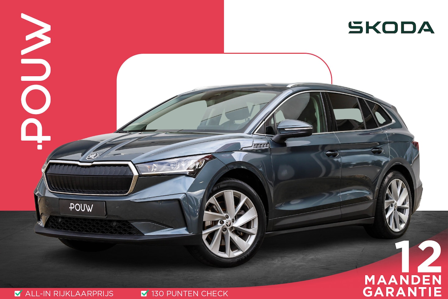 Skoda Enyaq iV - 80 | Keyless | Achteruitrijcamera | Adaptive Cruise | DAB - AutoWereld.nl
