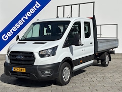 Ford Transit - 350 2.0 TDCI L3H1 DC Trend RWD 7PERSOONS I OPEN LAADBAK | Dubbele Cabine I Airco I Cruise