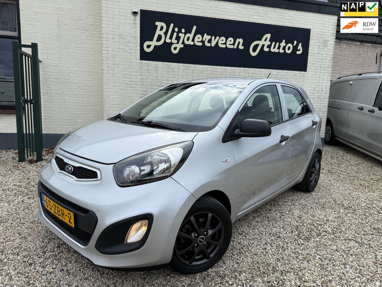 Kia Picanto - 1.0 CVVT 5Deurs |ORG. NL | Stuurbekrachtiging | Lichtmetalen Velgen - AutoWereld.nl