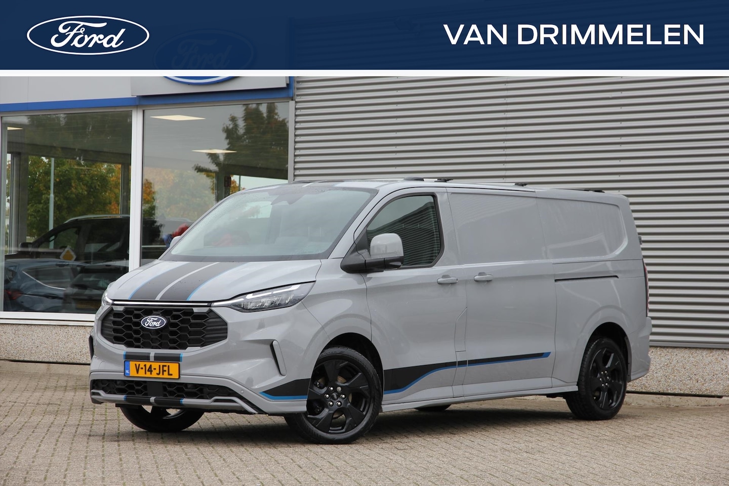 Ford Transit Custom - 170pk L2 AUT SPORT | 5 jaar garantie | Origineel NL | inklapbare trekhaak | inklapbaar imp - AutoWereld.nl