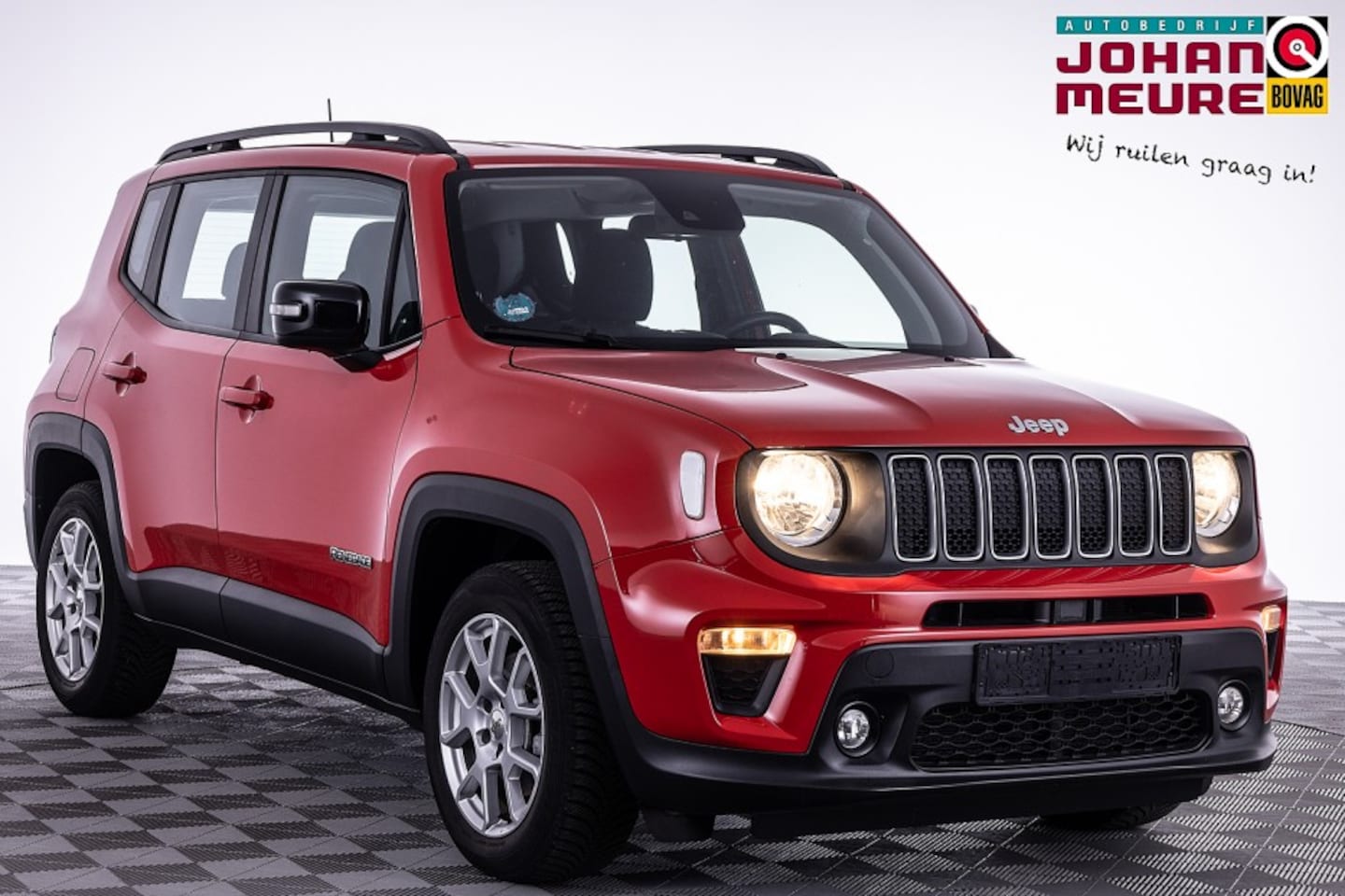 Jeep Renegade - 1.5T e-Hybrid Limited Automaat | ECC | VELGEN - AutoWereld.nl