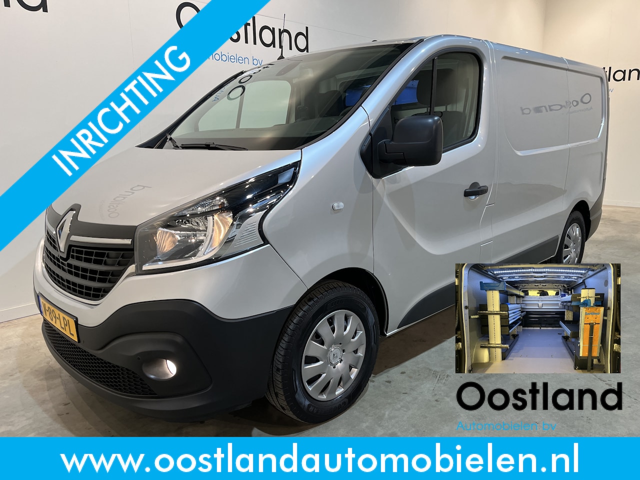 Renault Trafic - 2.0 dCi L1H1 170 PK Automaat Servicebus / Sortimo Inrichting / Euro 6 / Airco / Cruise Con - AutoWereld.nl