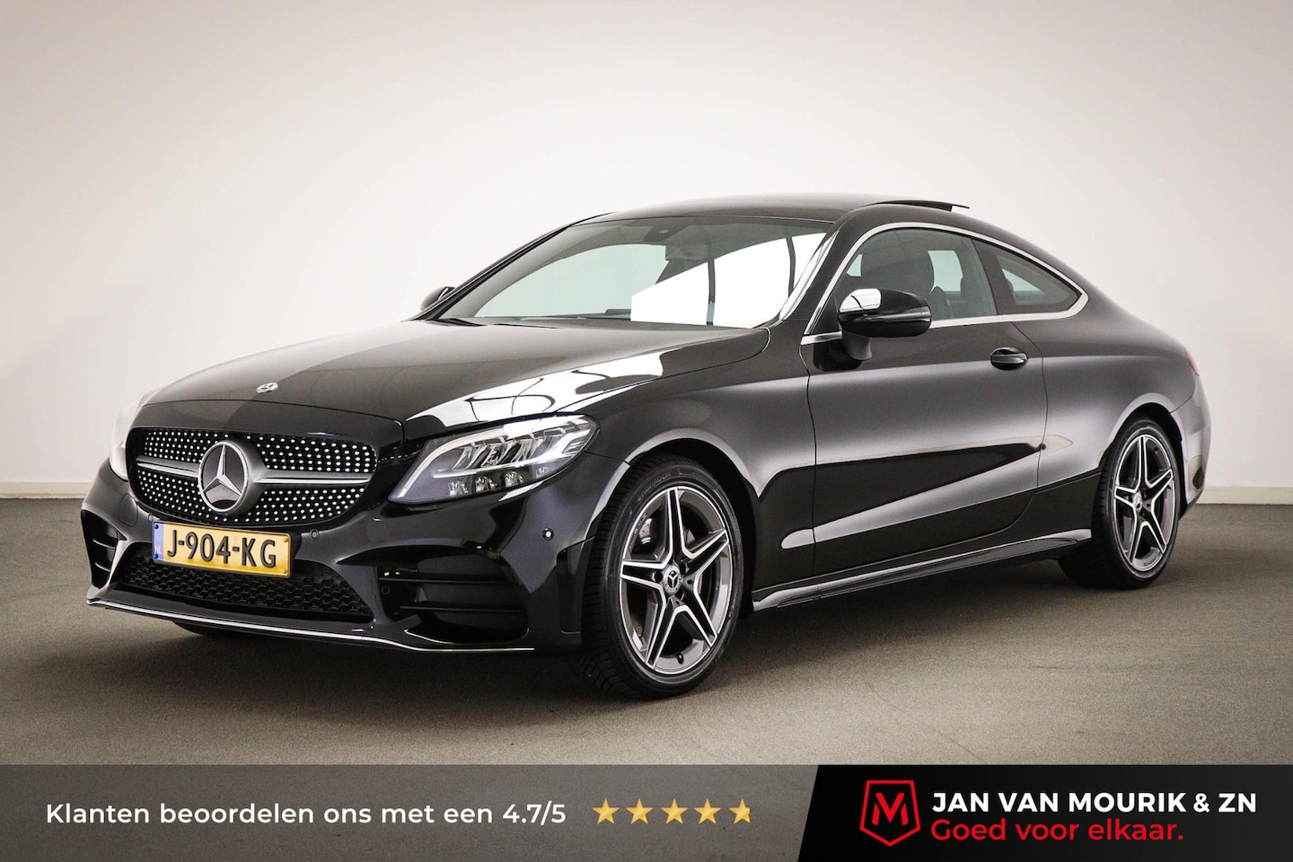 Mercedes-Benz C-klasse Coupé - 200 AMG Line Advantage Pack | PANORAMADAK | DAB | DRAADLOZE LADER | CAMERA - AutoWereld.nl