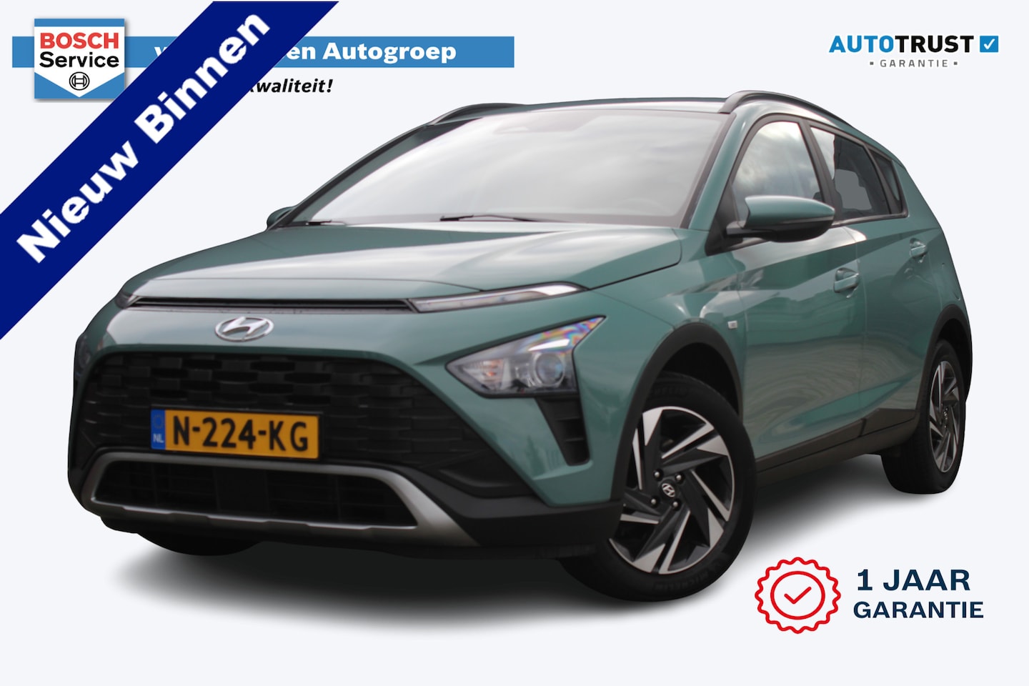 Hyundai Bayon - 1.0 T-GDI Comfort Smart | Incl. 12 maanden garantie | Cruise control | Achteruitrijcamera - AutoWereld.nl