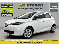 Renault Zoe - Cargo Huur Accu | VAN | Grijs Kenteken | Airco | Cruise | Carplay | LED | Parkeersens