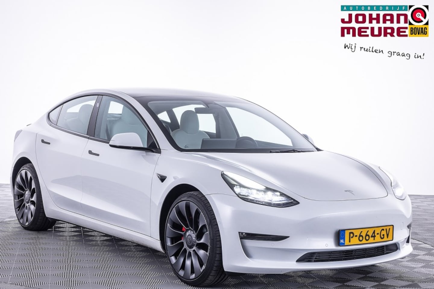 Tesla Model 3 - Performance AWD 75 kWh ✅ 1e Eigenaar - AutoWereld.nl