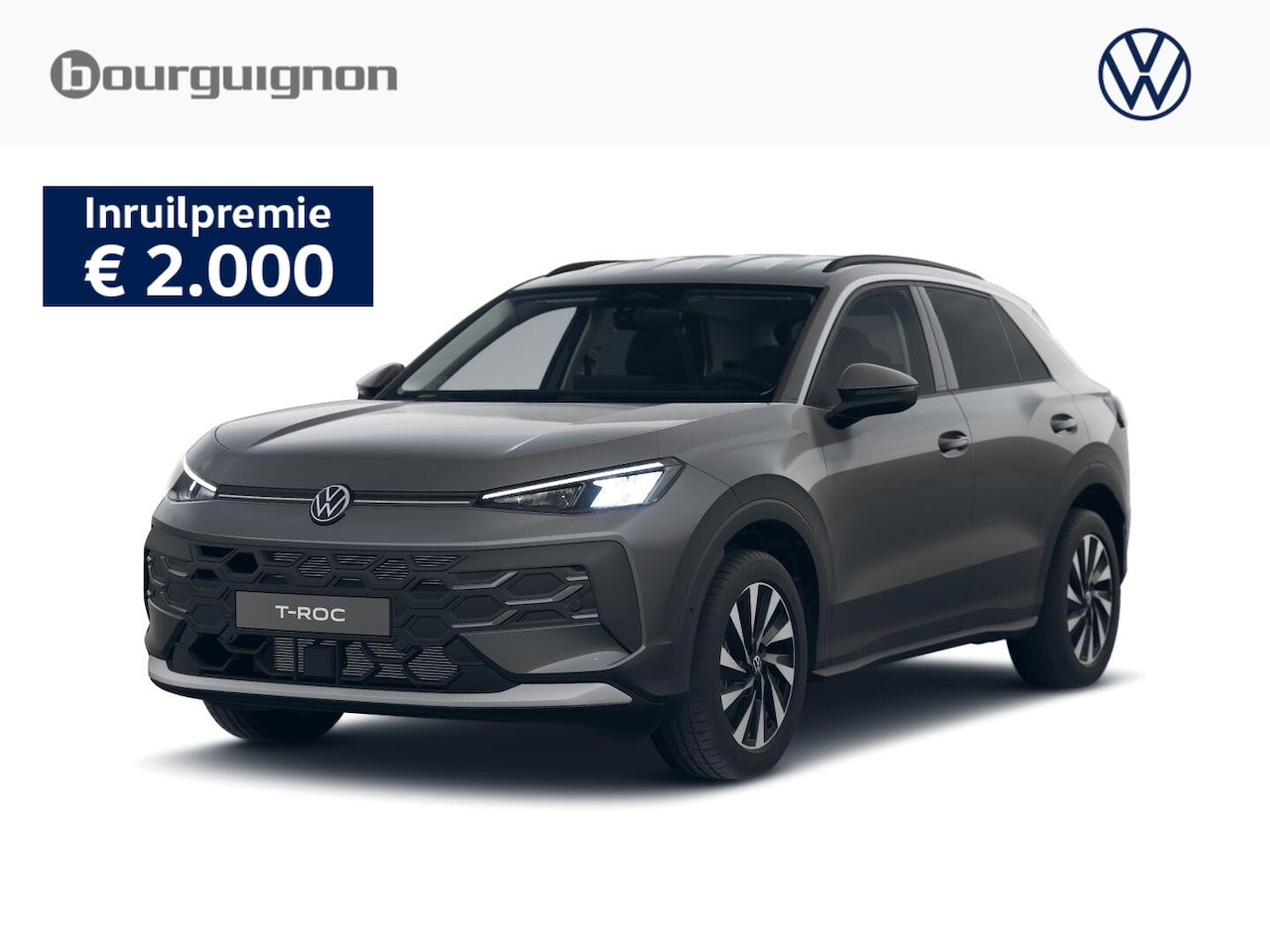 Volkswagen T-Roc - Life First Edition 1.5 eTSI 116 PK | Trekhaak | Adaptieve Cruise Control | Stoel- & Stuurv - AutoWereld.nl