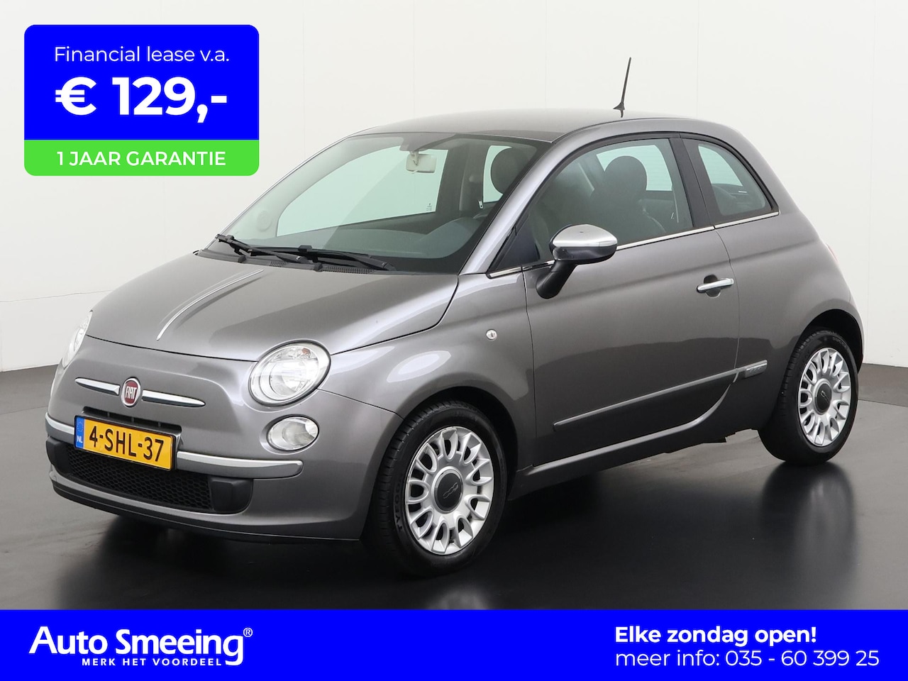 Fiat 500 - 0.9 TwinAir Easy Automaat | Airco | Lichtmetalen Velgen | Zondag Open! - AutoWereld.nl