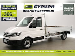 Volkswagen Crafter - 35 2.0 TDI L4 | 140PK | MARGE | 3000kg Trekhaak | Laadbak | Achterklep | 3-Zits | Airco