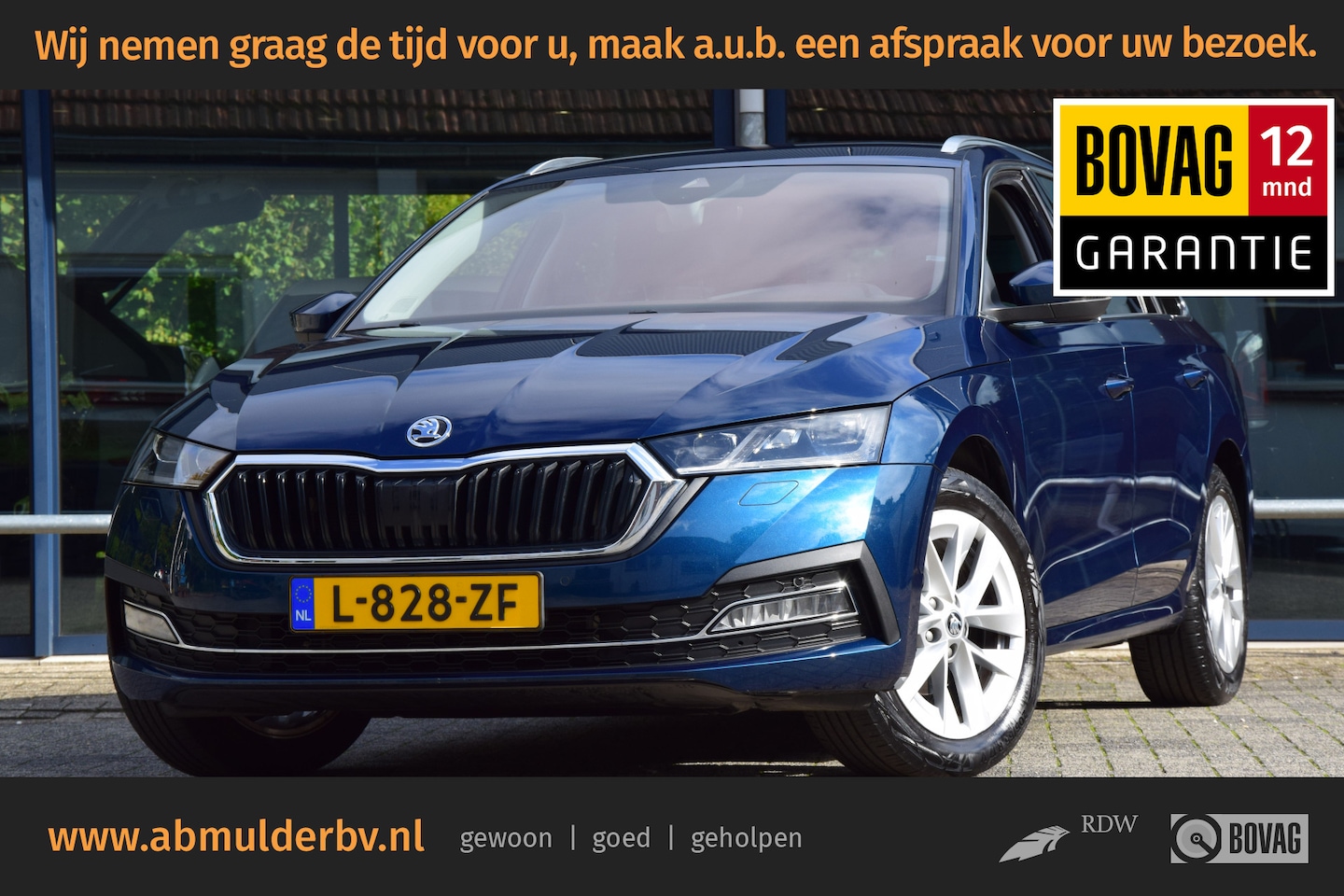 Skoda Octavia Combi - 1.5 e-TSI 150PK Business Edition Plus DSG Automaat | Org. NL | BOVAG Garantie | Trekhaak | - AutoWereld.nl